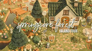 Stunning Springcore Forest  Dream Tour! Animal Crossing New Horizons