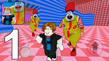 Obby Escape From Circus Prison - Full Gameplay Walkthrough Part 1 (Android, iOS)