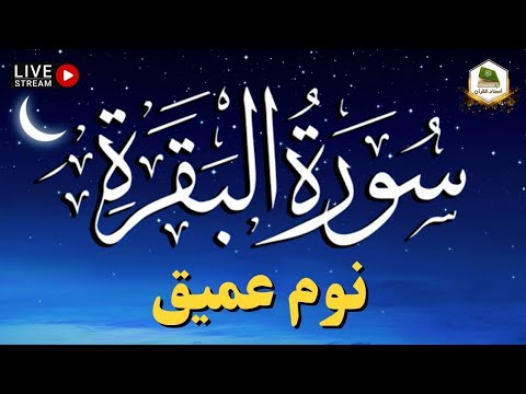 سورة البقرة طاردة الشياطين بصوت هادئ ومريح جدا جدا تلاوة هادئة للنوم والراحة النفسية