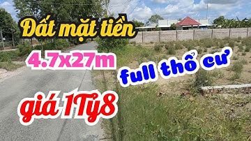 (Ms 377❤Đã Bán) Full Thổ Cư Tuyệt Đẹp MT Đường Mỹ Lộc - Phước Hậu, Cần Giuộc, Long An | Bđs Long An