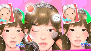 Salon master makeup game|makeup master gameplay walkthrough|Android gameplay|girls game screenshot 4