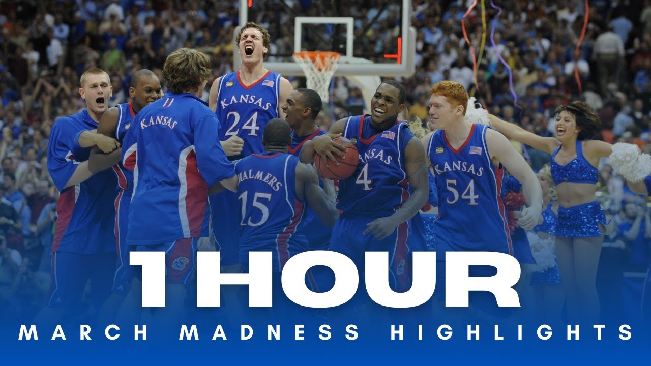 1 Hour of Kansas Jayhawks March Madness Highlights