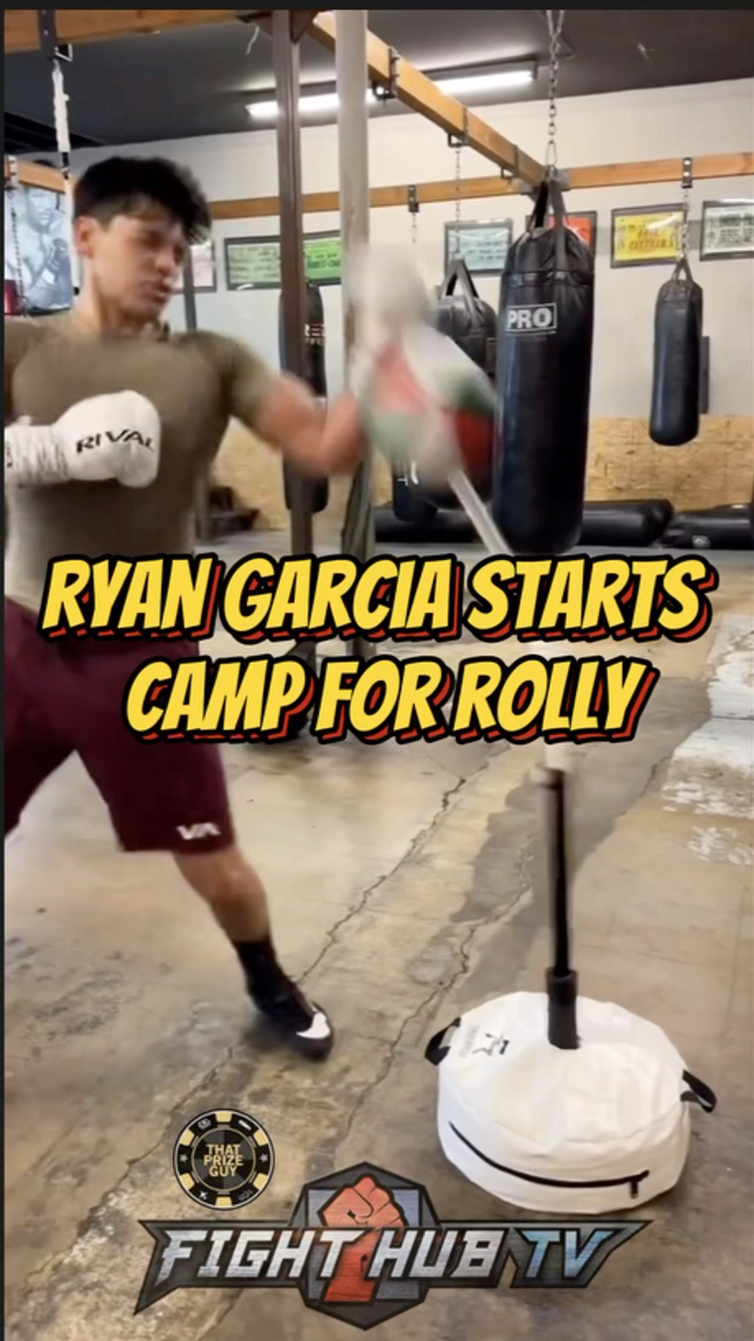 MASSIVE Ryan Garcia STARTS CAMP for Rolly Romero; BACK with Reynoso