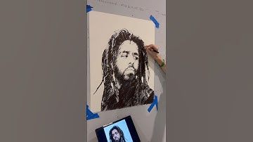 Drawing #jcole with all diagonal lines