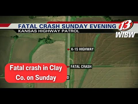 Two killed, one injured in Sunday evening crash in Clay County - YouTube