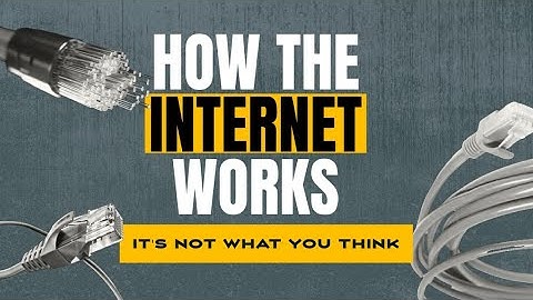 How The Internet Works in 3 Minutes
