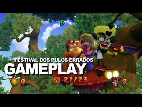 Crash Bandicoot N. Sane Trilogy | Fases finais de Crash Bandicoot 1 (vs Dr. Nitrus Brio)