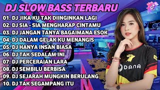 Dj Slow Bass Terbaru 2023  Dj Viral Tiktok  Bass  Dj Jika Ku Tak Diinginkan   Album