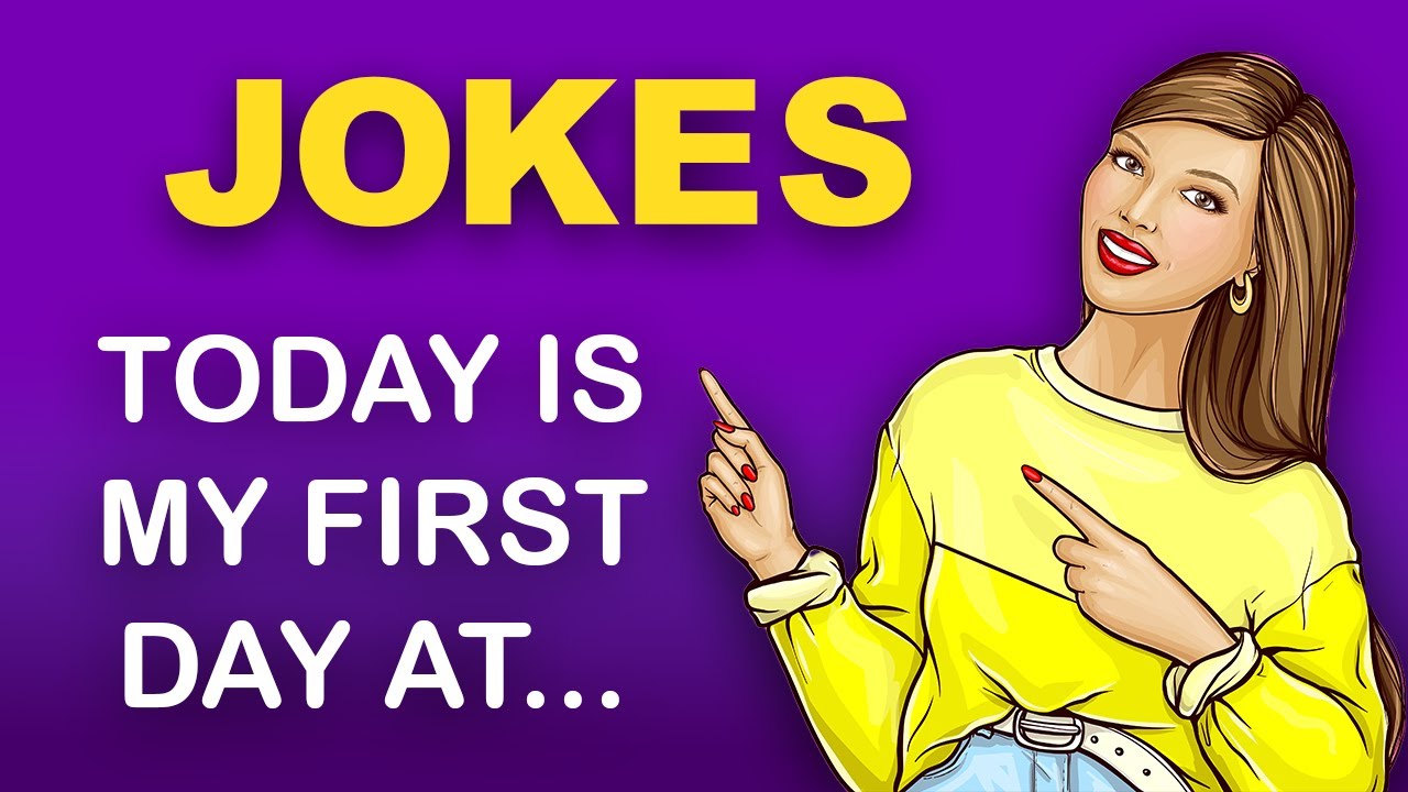 funny jokes Today is my first day at the gym. I walk in and see a