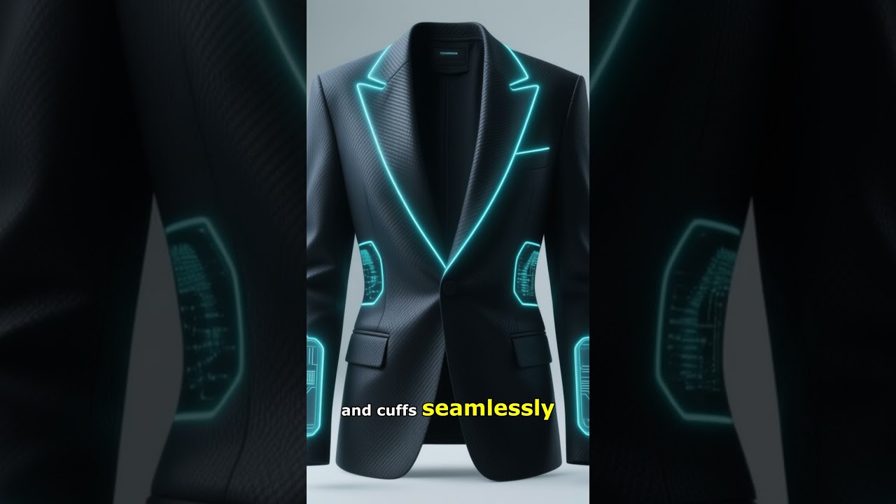 🚀 Step Into the Future with This Glowing Neon Cyberpunk Suit! 🔥