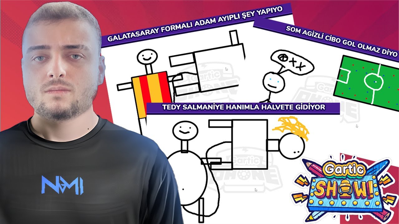 @CyberRulzTv YAYINDA MEKİPLE GARTİC PHONE OYNUYOR!