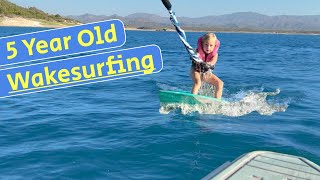 Teaching Our Kid to Wakesurf [Time. Love. Success.]