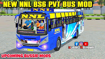 🎀🤩NEW NNL BS6 UPCOMING TN PVT BUS MOD BUSSID