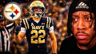 CMC 2.0?! Ravens Fan Reacts to Eli Heidenreich | 2025 Navy Highlights | 2026 NFL Draft