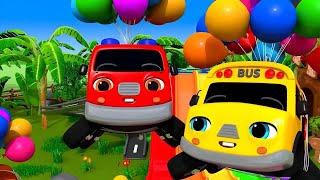 Baby Toddler Songs - Wheels on the Bus - Nursery Rhymes & Kids Songs by Green Green Bus 155,678 views 7 months ago 27 minutes