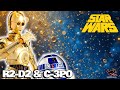 ⚪️🔵R2-D2 &amp; C-3PO🟡 de Episodio 4 | SH Figuarts