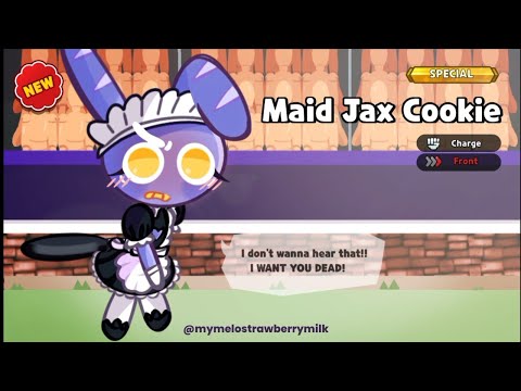 ˙ . ꒷ 🎀☕ Cookie Run Kingdom - Maid... Jax Cookie? 🐇🎪 . 𖦹˙—