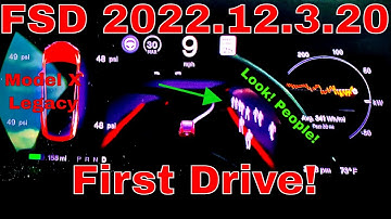 Tesla Software Update | 2022.12.3.20 | FSD Beta 10.12.20 FIRST DRIVE!