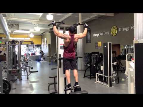 Assisted Pull-Up (Wide-Grip)