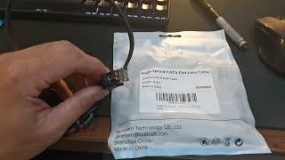 ネット回線速度改善するために CAT8のLANケーブルを買ってみた