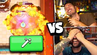 GRAX vs CICCIO... BACCHETTE nella MOD CAOS di CLASH ROYALE!