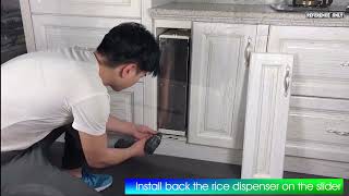 Rice Dispenser Installation Reference (Soft Close)