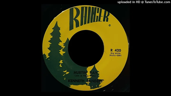 Kenneth Sanders - Hurtin' Day - Ranger Records (MI...