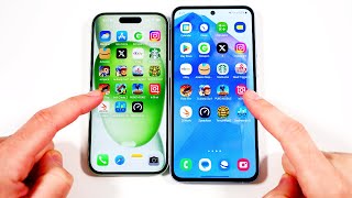 iPhone 15 vs Galaxy A55 Speed Test by Nick Ackerman 55,488 views 2 weeks ago 15 minutes