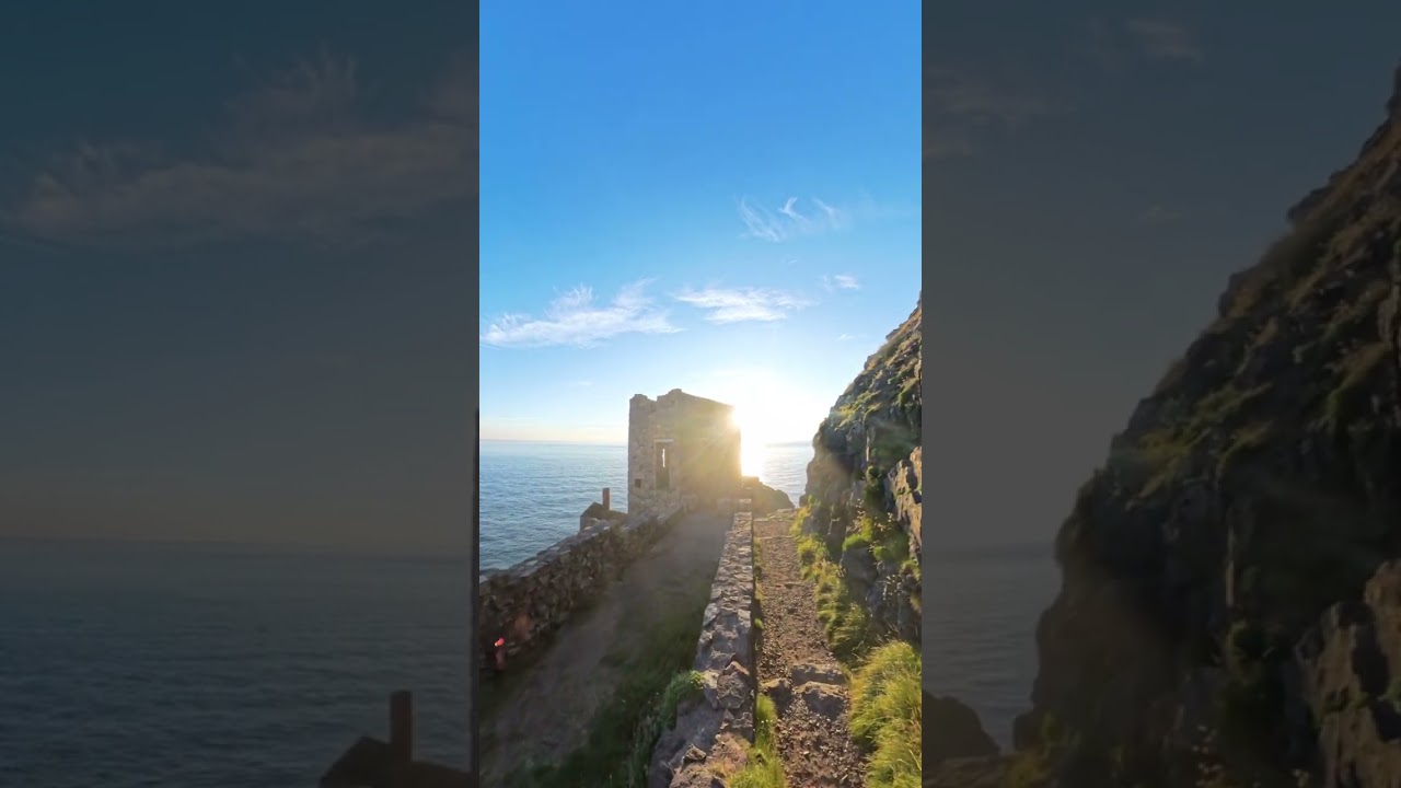 Botallack mine, st.just Cornwall, summer solstice evening walk