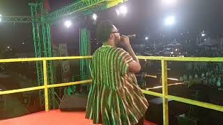 TICIAN RULER performing at the INDEPENDENCE NITE WITH THE STARS IN KOFORIDUA..
