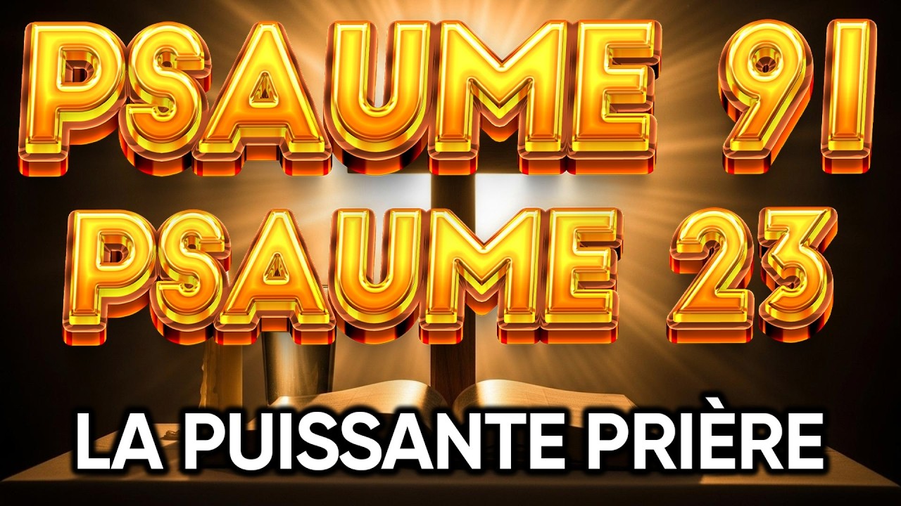 PRIÈRES POUR LE 06 MARS PSAUME 91 ET PSAUME 23   DEUX DES PRIÈRES LES PLUS PUISSANTES DE LA BIBLE 🙏