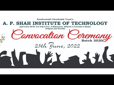 Convocation Ceremony | Batch 2020 | A. P. Shah Institute of Technology, Thane | PP Photographs