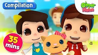 Compilation | We Love Cats | Omar & Hana | Islamic Nursery Rhymes for Kids Compilation | We Love Cats | Omar & Hana | Islamic Nursery Rhymes for Kids