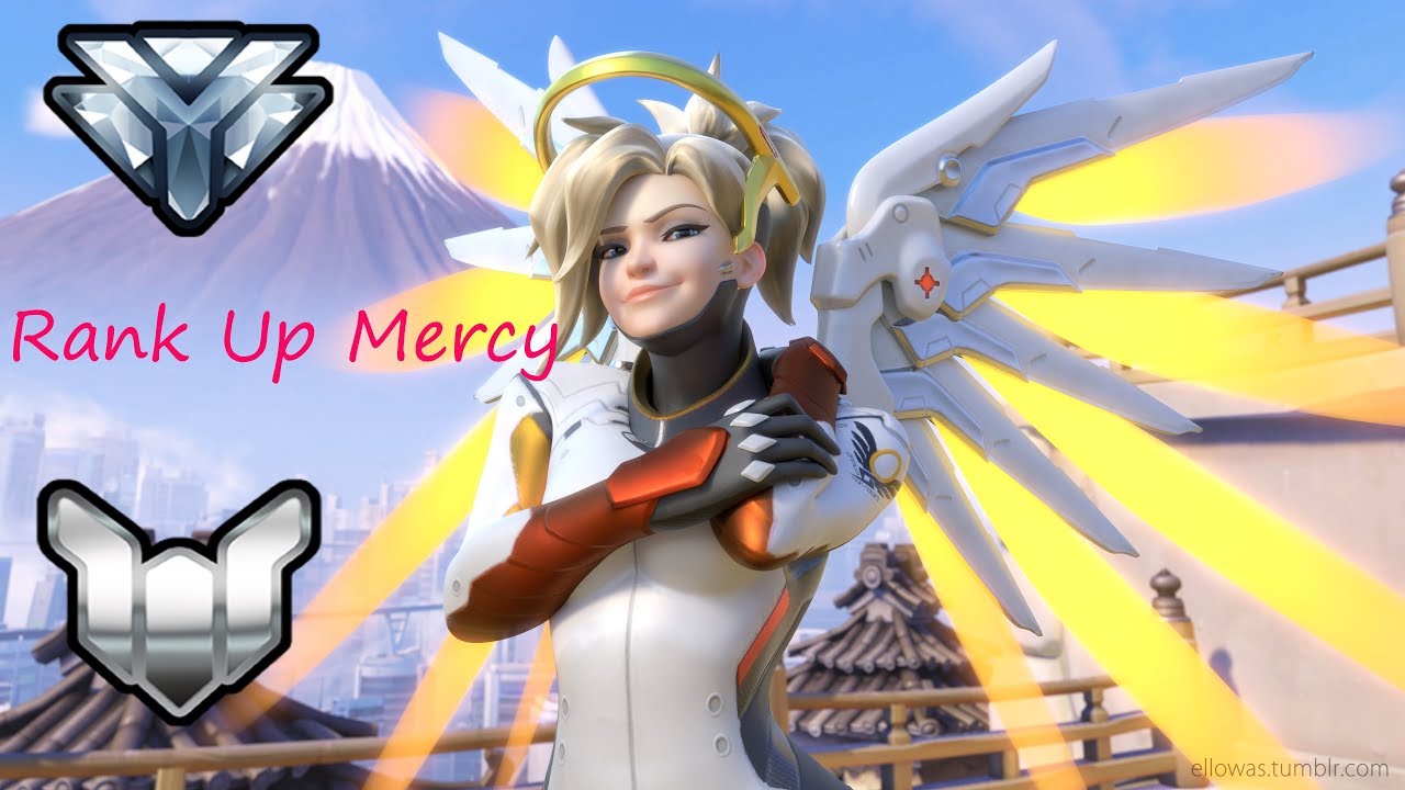 Mercy Saves Me From Platinum [Overwatch] - YouTube