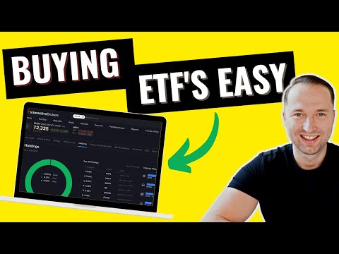 Interactive Brokers Tutorial Buying ETF's (Web Portal)