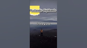 Icelandic Highlands: Stoic Lessons in Nature #stoic #minfulness #travel #Icelandichighlands #vast