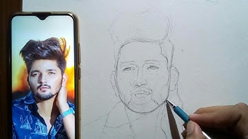 How to draw Niraj Sharma Face 👍  | Pencile Sketch @NSBPicture by Aditya Vyawahare Art