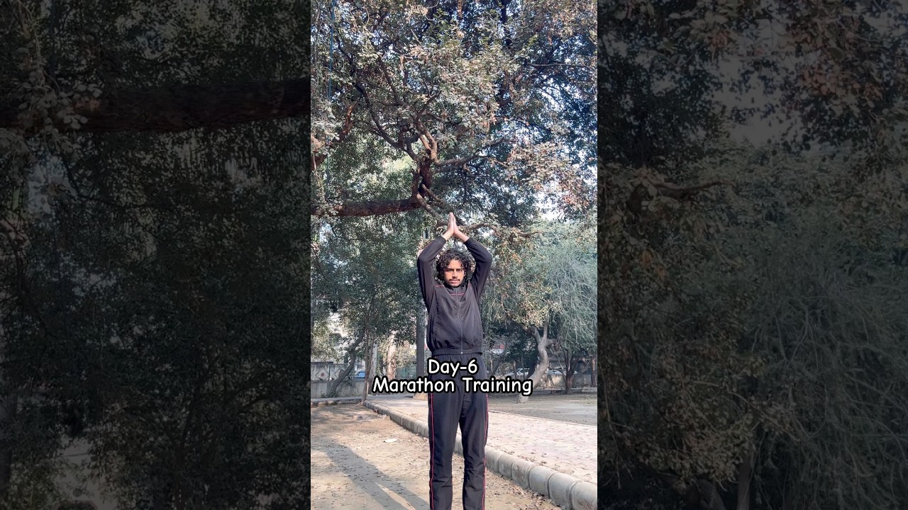 After 5 days of marathon training.