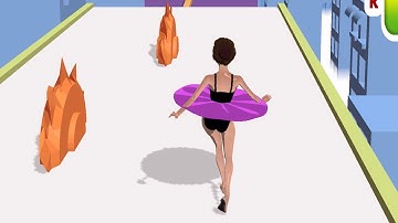 ‎Ballerina Run 3D - All Levels Gameplay Android, iOS