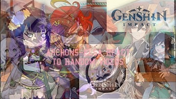 Archons react to Random Videos//#gachaclub ||Here,take those popcorns🍿🍿||🥳HBD CHILDE!🎂