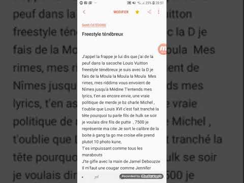 Le M : freestyle ténébreux
