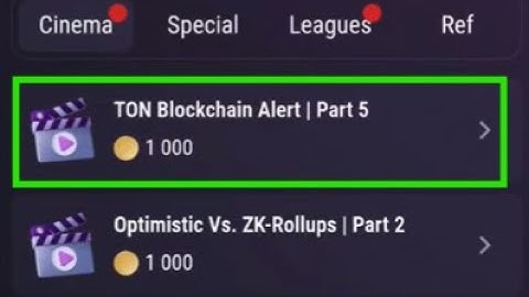 TON Blockchain Alert | Part 5 | TapSwap Code | TON Blockchain Alert | Part 5