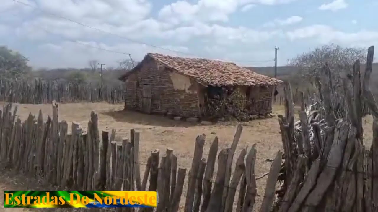 O coração do Sertão Nordestino guarda A história das Casas te taipa abandonadas estradas do Nordeste