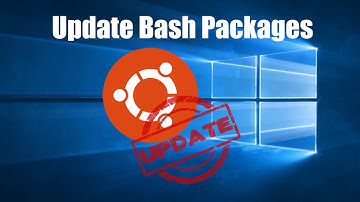 Update Packages in Bash on Ubuntu / Windows 10