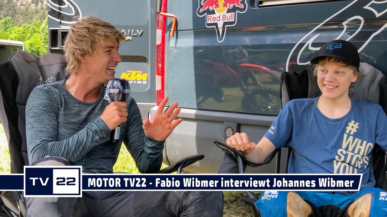 Fabio Wibmer interviewt seinen Cousin 