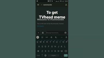 How get a TVhead meme in Discord using koya bot #roduz #discord #meme #memes
