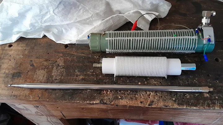 HF Antenna. DIY Loading Coil Part 1. Amateur Radio. Plastic Pipe. Garden Wire. Ham Radio.