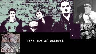 Angelic Upstarts - Out Of Control - lyrics on screen