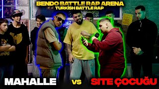 Si̇te Çocuğu Vs Mahalle Battle - Bendo Battle Rap Arena