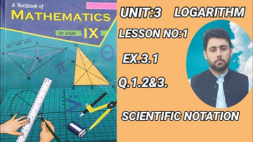 CLASS 9th MATH | LESSON NO:1 | EXERCISE 3.1 | Q.1.2&3 | UNIT:3 | @sajjadchemistrypoint